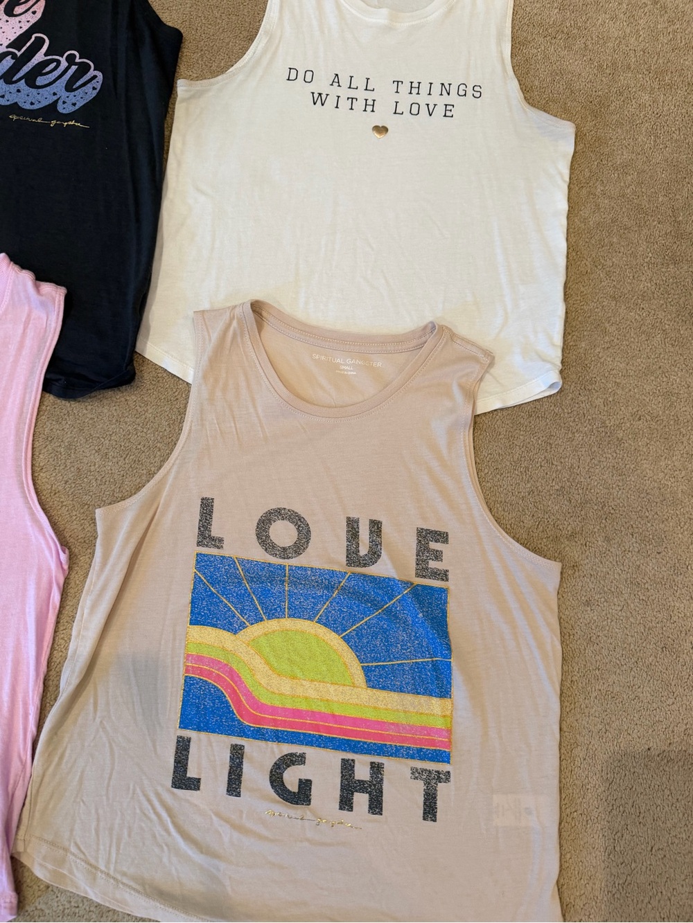 Spiritual Gangster Tank Tops lots of 5 total - Picture 6 of 6